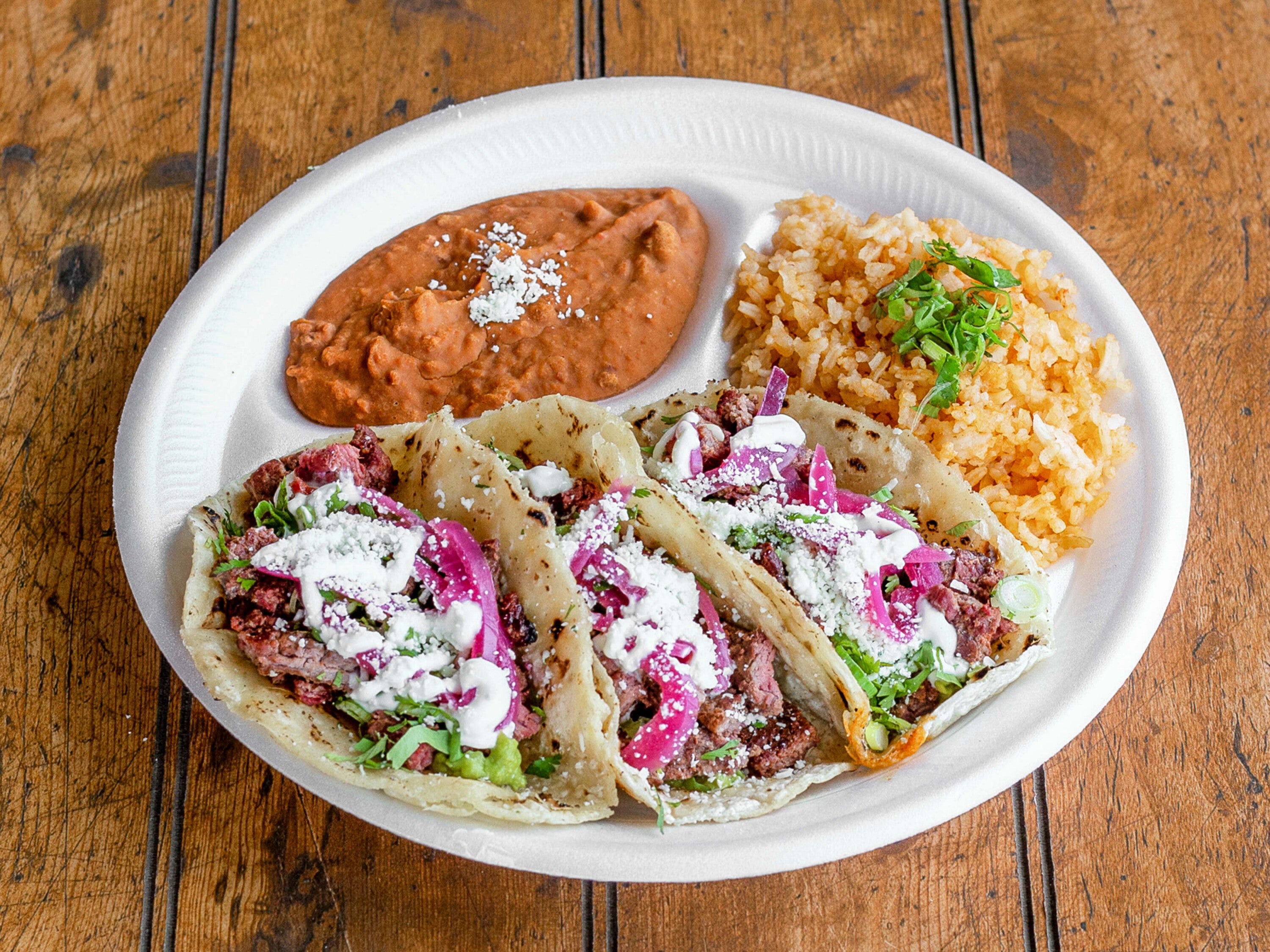 Carne Asada Taco Dinner